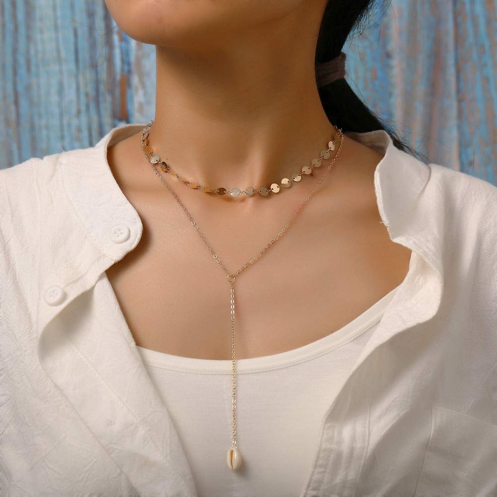 Multilayer Base Metal CZ Western Neckpiece Necklace