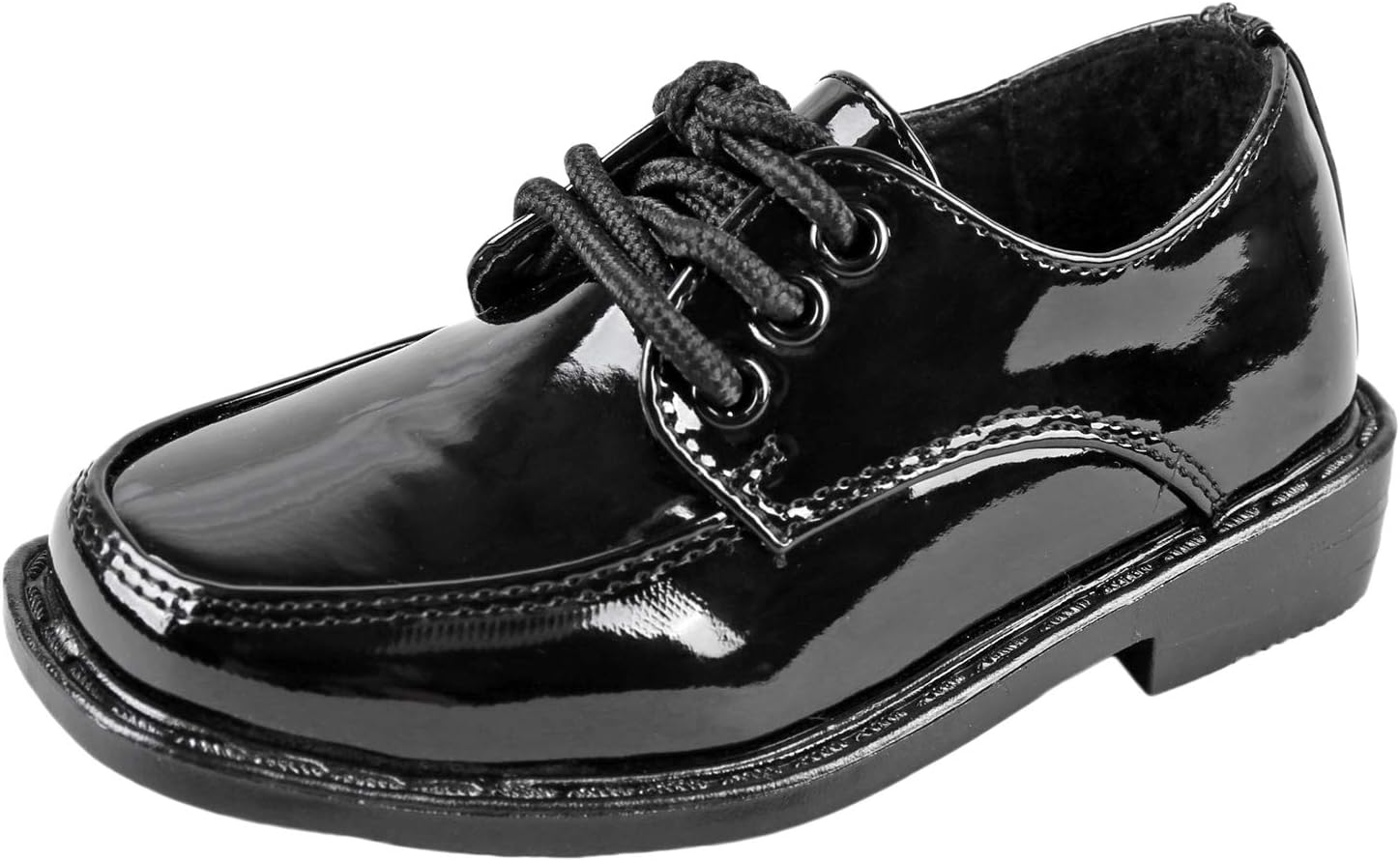 Tip Top, Black Patent Dress Oxford Shoes(Black,Toddler5)