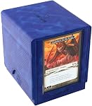 Gamegenic Sidekick Pro 100+ XL Boîte à Deck convertible - Stockage de cartes Premium avec UV Étui à diapositives protégé, Tiroir à jetons supplémentaire, Fermeture magnétique, Bleu, 74.57 Cubiques