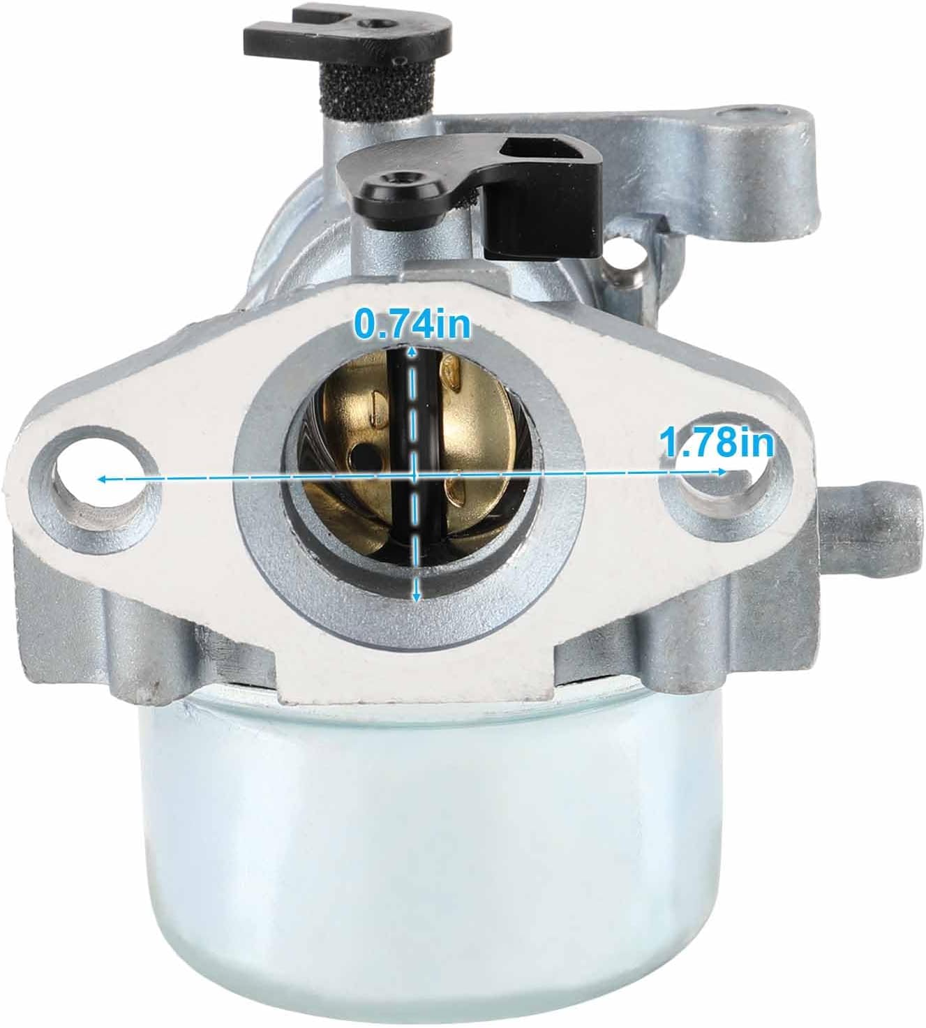 799866 Carburetor with Air Filter Compatible with Compatible with Toro Recycler 20330 22" Mower with 7.0 190cc Engine Compatible with Troy Bilt TB230 Lawnmowers 790845 799871 796707 794304