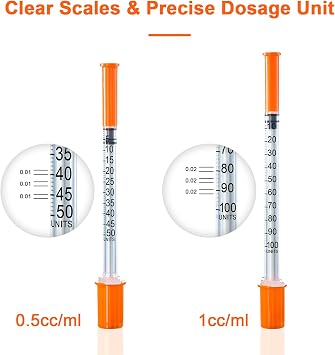 Plastic Industrial Measuring Tools, Individually Packed (20 PACK, 0.5ml 30 Gauge 3/10 inch)