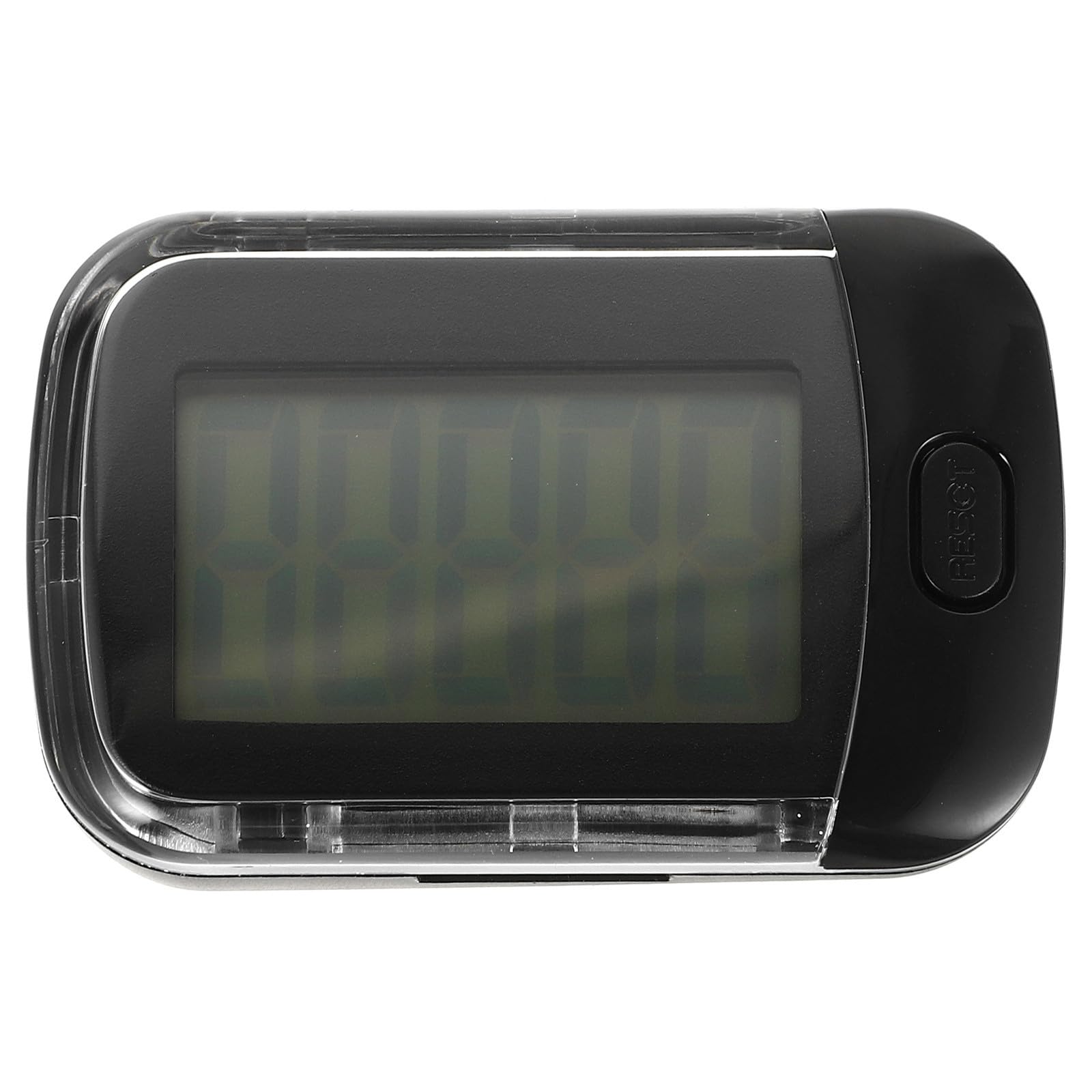 Podómetro sensor 3D contra errores de conteo Hemobllo digital negro con clip 8