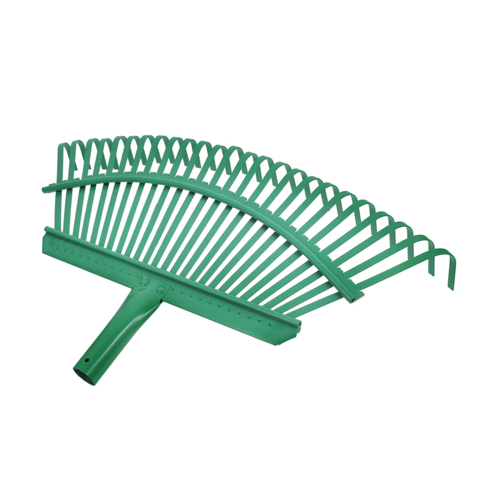 Ersatz Gartenrechenkopf aus Stahl, Leichter Laubrechen für Garten | Grünes Ausführung, Multifunktionaler Einsatz für Rasen und Laub, Geeignet für Yard Work und Gardening