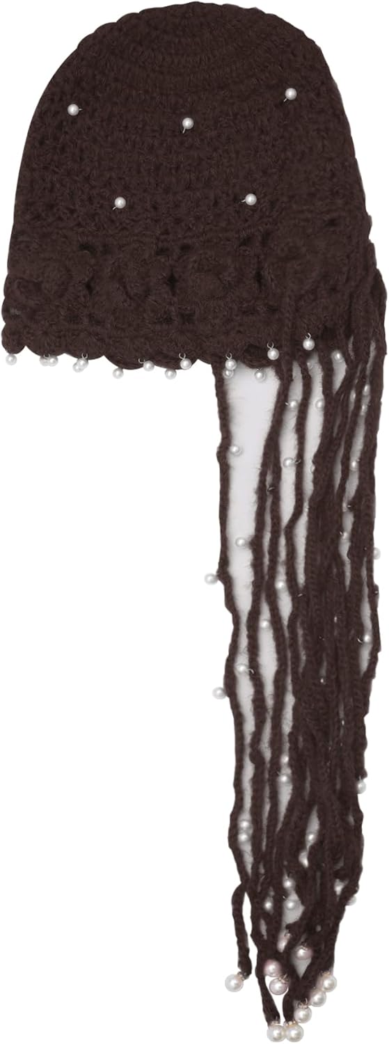 ZLYC Women Crochet Slouchy Beanie Hat with Tassel Textured Chunky Knit Skull Cap - Image 7