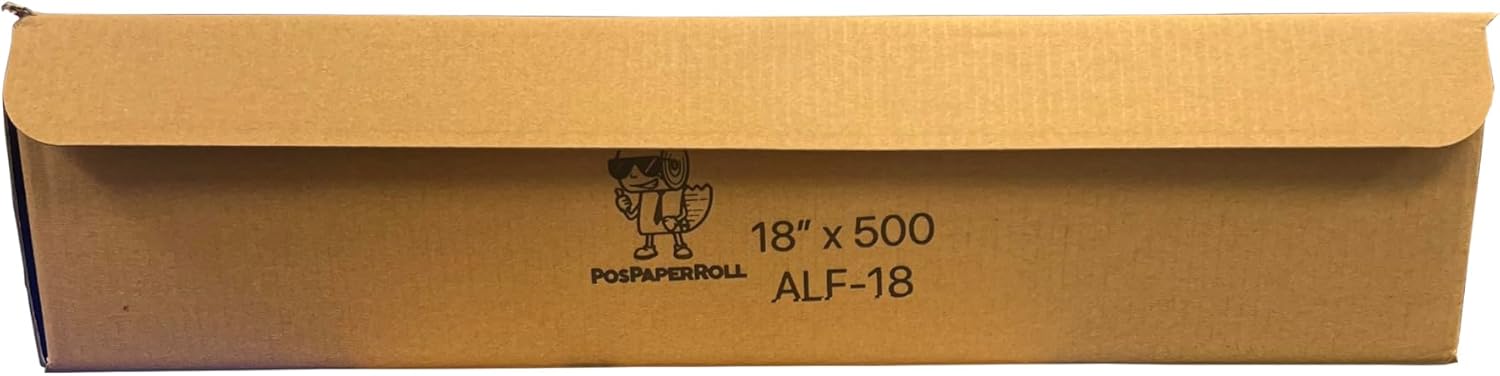 Commercial Heavy Duty Aluminum Foil Roll, 18 Inches x 500 Feet