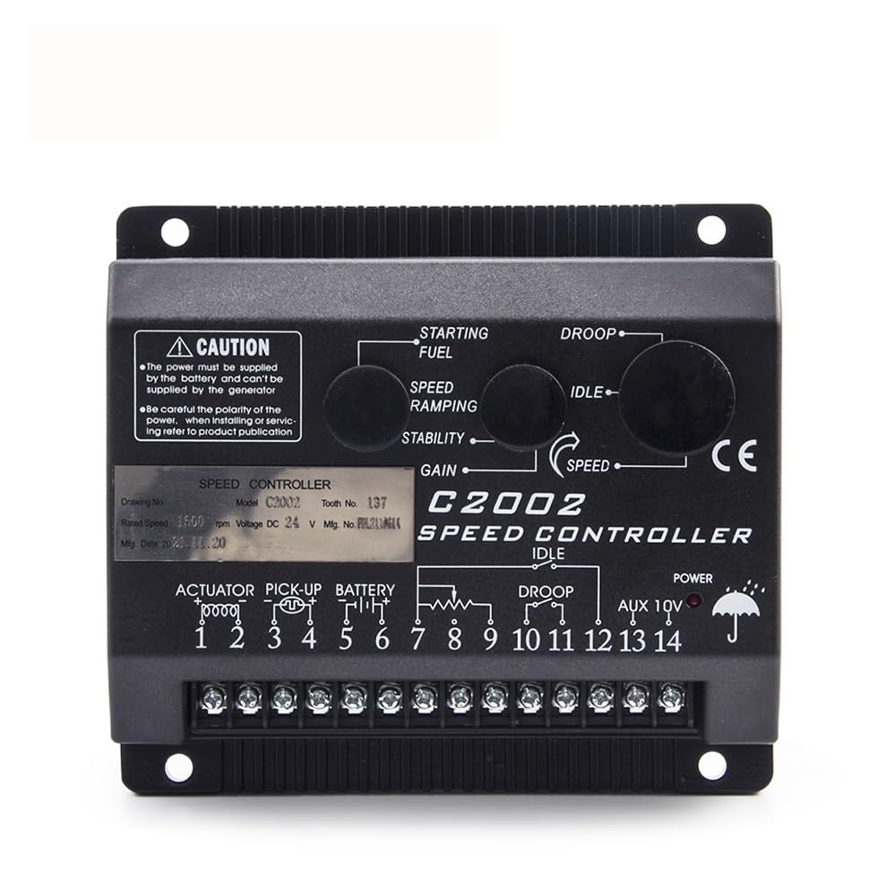 0P7BR328B Governor Speed Controller For Generator DC Motor Intelligent Control Panel Genset Parts