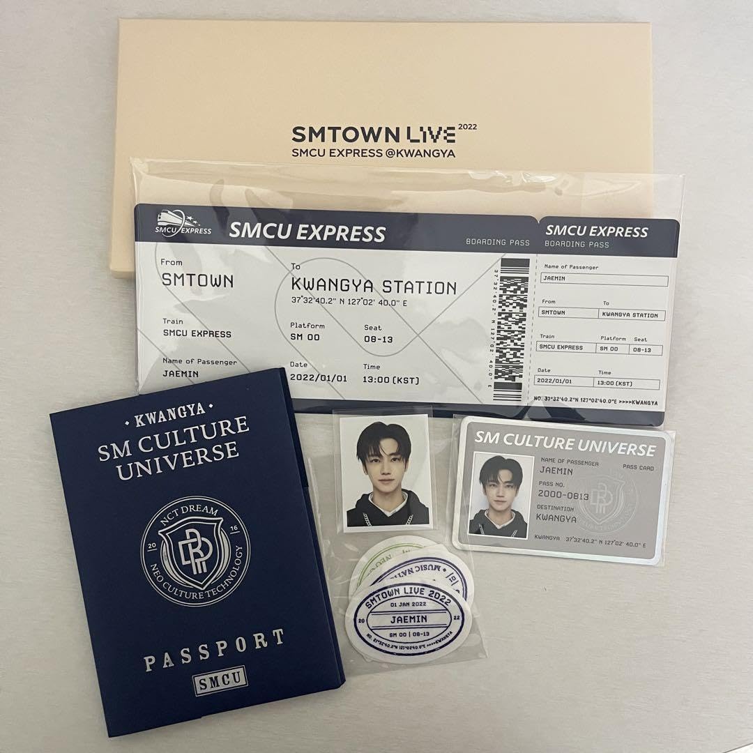 Amazon.co.jp: SMCU NCT DREAM ジェミン パスポートセット : おもちゃ
