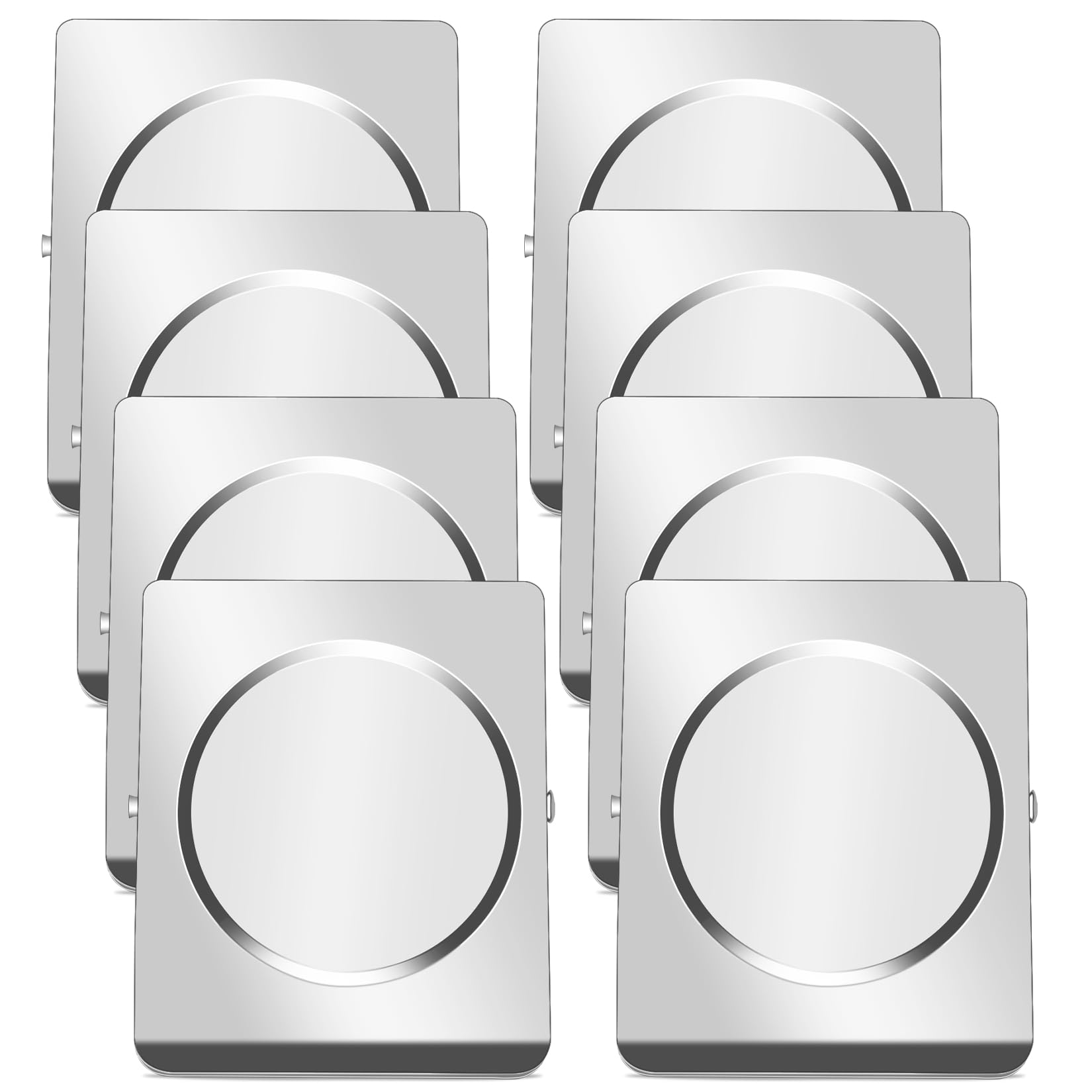 Grtard Strong Magnetic Clips, 2.2 Inch Extra Large Magnetic Clips Heavy Duty, 8Pack Magnet Clip for Fridge, Clip Magnets for Refrigerator, Whiteboard,