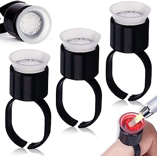 Vasos de anillo de tinta, 50 anillos de pigme...