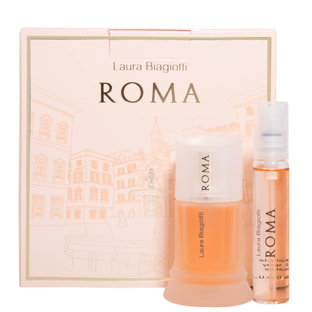 Laura Biagiotti Roma Geschenkset - Eau de Toilette + Vaporisateur