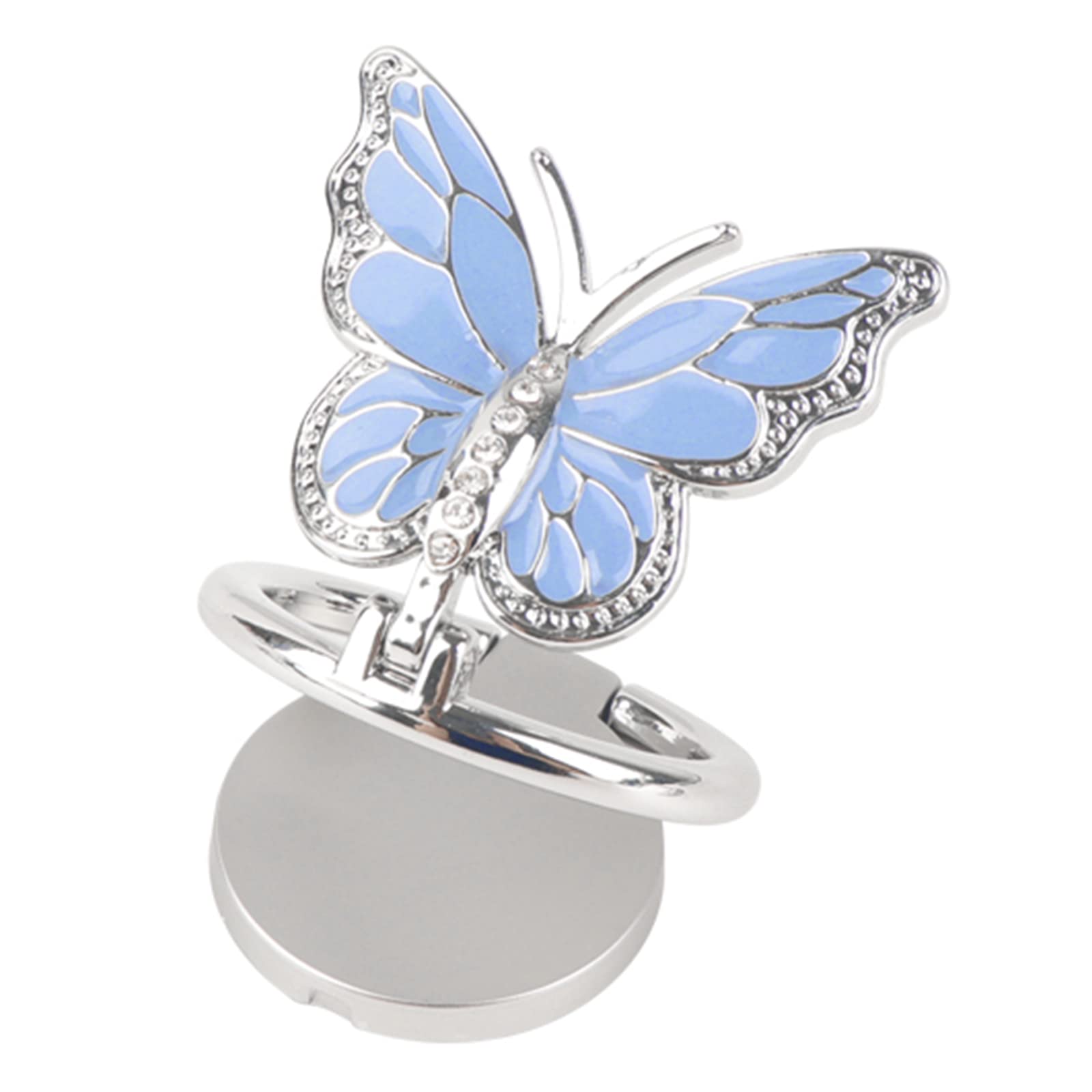 Omorro Phone Ring Holder Finger Kickstand, Bling Metal Cute Butterfly Cell Phone Ring Stand Grip Turns 360° Rotation Adjustable Sparkle Phone Grip Compatible with iPhone, Samsung, All Smartphone (B0C4CYQCPP) Amazon Price History, Amazon Price Tracker