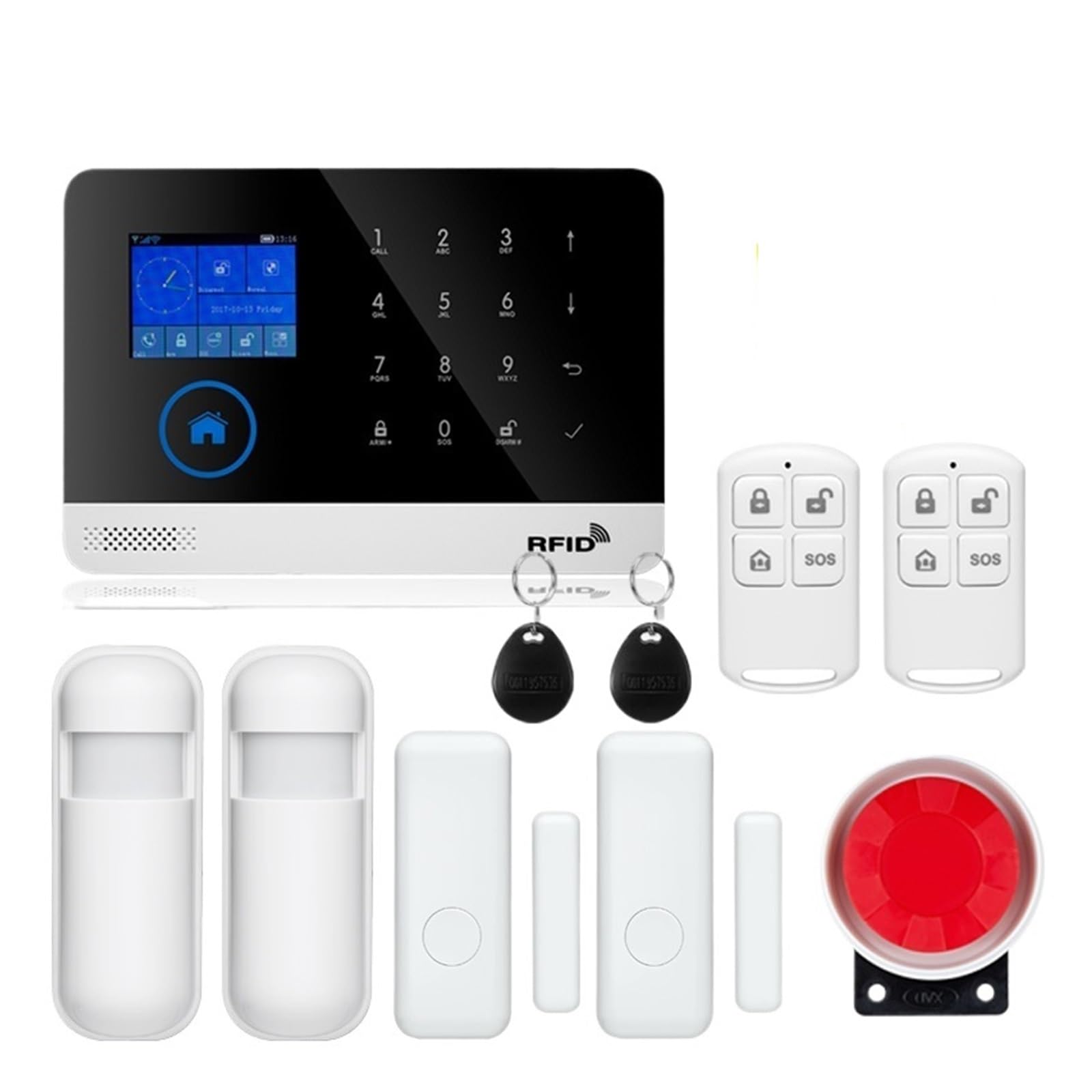 Alarma WiFi de seguridad para cuidar tu casa mientras trabajas o estás de viaje
