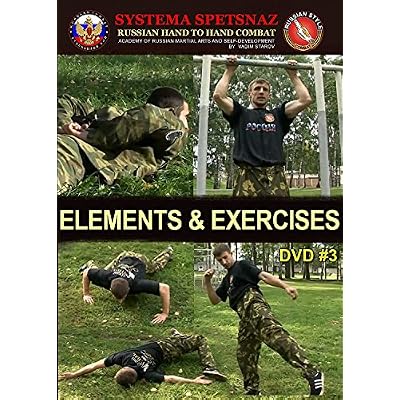 Russian Martial Arts DVD #3: Elements and Exercises for Hand To Hand Combat Street Self-Defense Training by Russian Systema Spetsnaz
