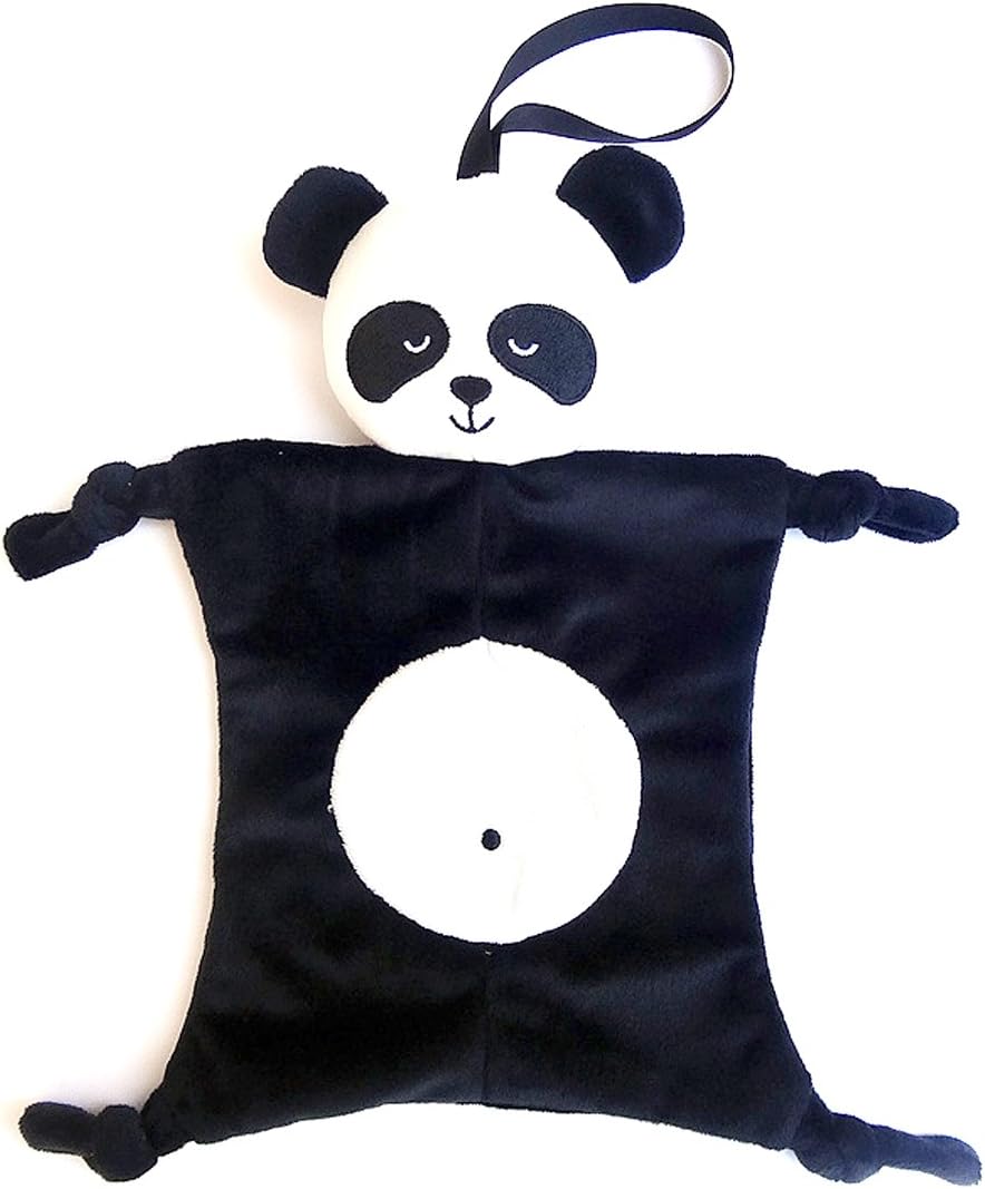 Cuddty Security Blanket Newborn Baby Sleeping Soother Towel Doll New Mon Gifts(Panda)
