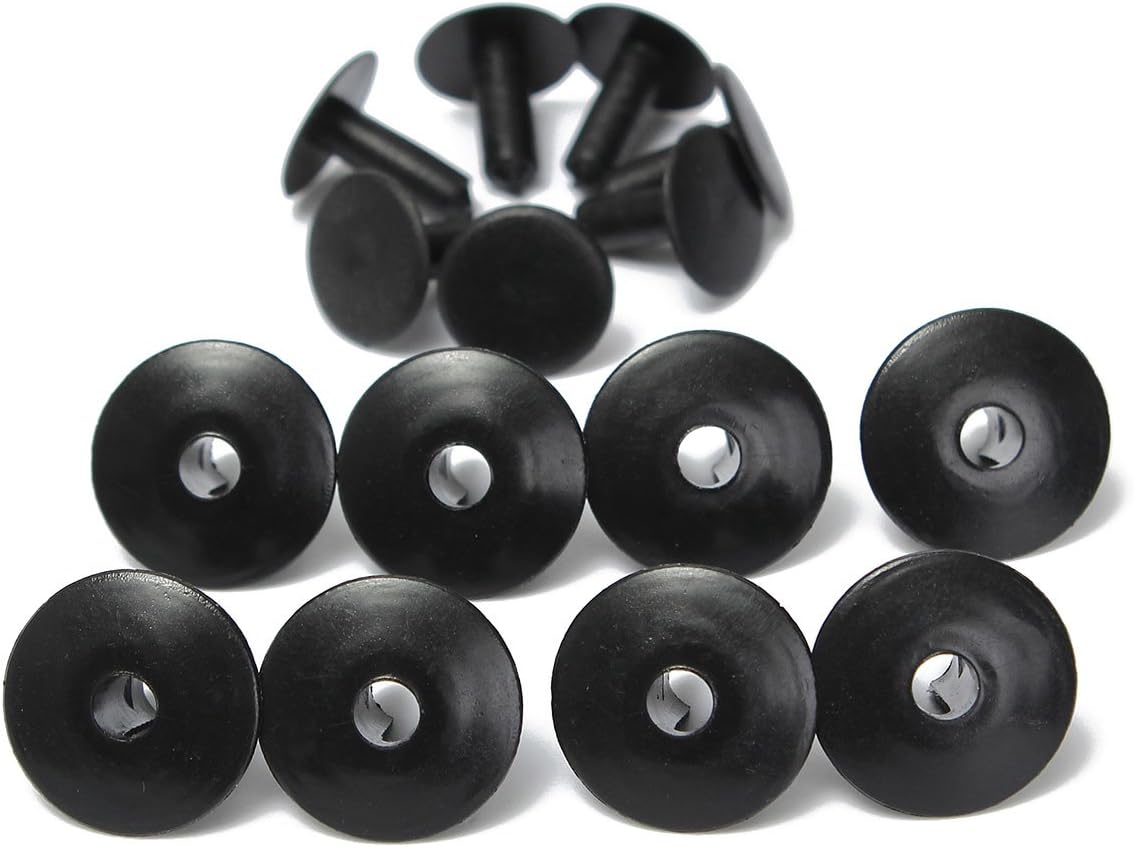 Bumper Clips Plastic Rivets Plastic Clips Rivets For BMW WHEEL ARCH Interior Trim Panels Carpet Linings by DasaMercy