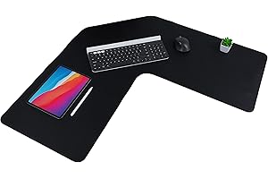 Con-Tact Brand XL Corner Curved Desk Mat