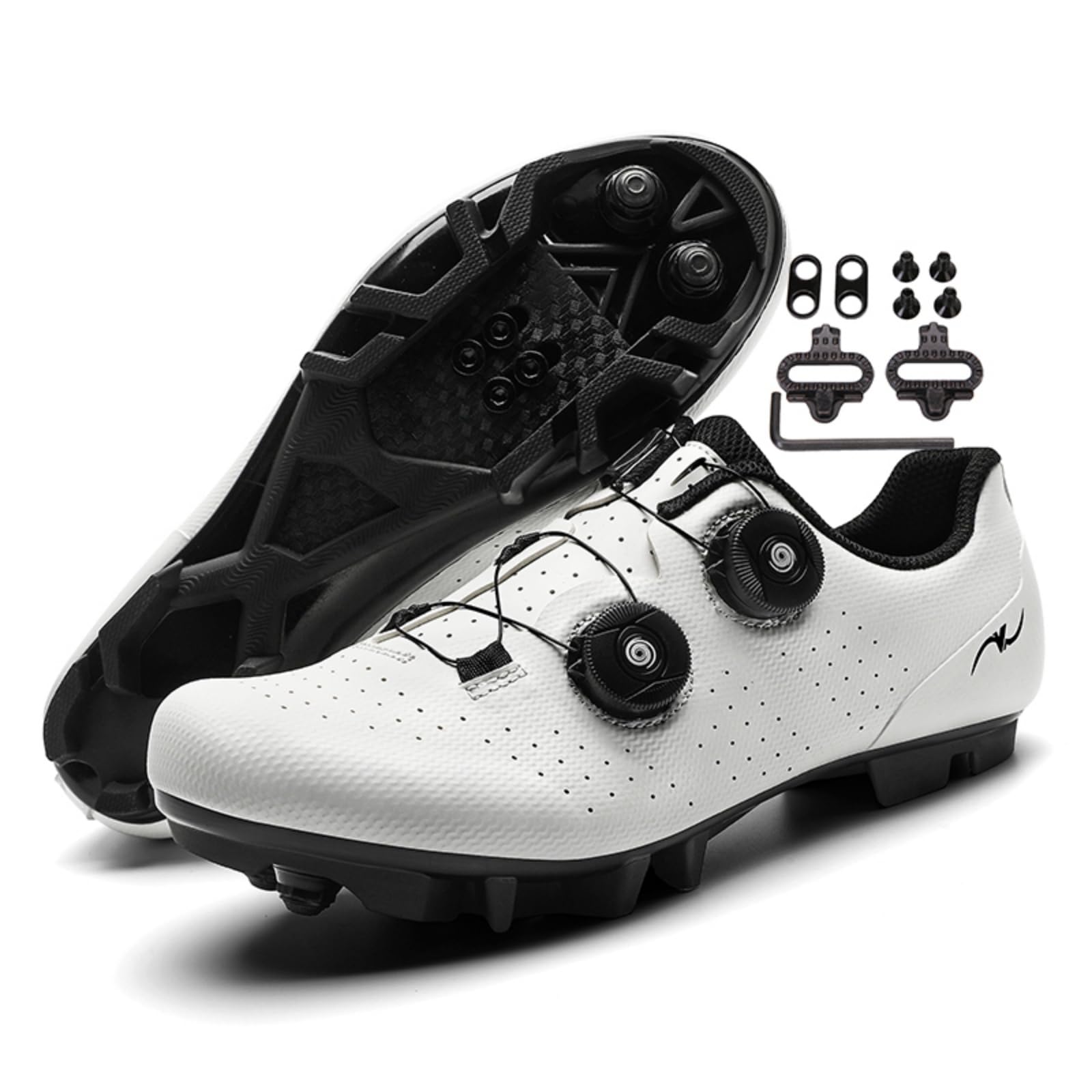 Zapatillas Ciclismo Montaña Hombre Mujer Compatibles con Calas SPD Zapatillas MTB Bicicleta Ligeras para Rutas Y Actividades Al Aire Libre