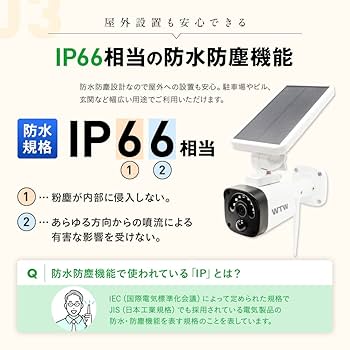 WIFI ソーラー 360度 PTZ 屋外 防犯カメラ【WTW 塚本無線】 販売終了】業務用 Wi-Fi ソーラー PTZ 防犯カメラ 自動旋回 WTW