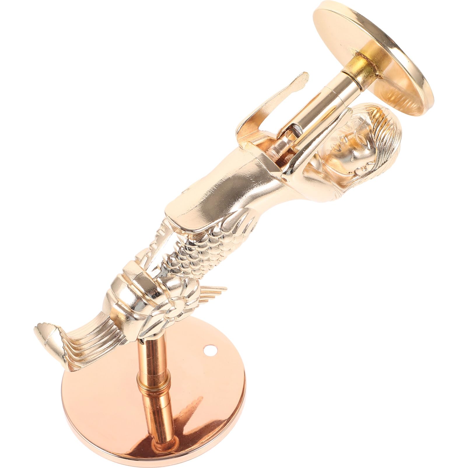 VILLCASE Wall Candle Sconces Decorative Mermaid Candle Stand Iron Art Candleholder Wall Art Decoration Home Decoration Tealight Candle Stand