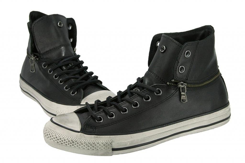 Converse John Varvatos Chuck Taylor Unisex Zip Hi Lo Black