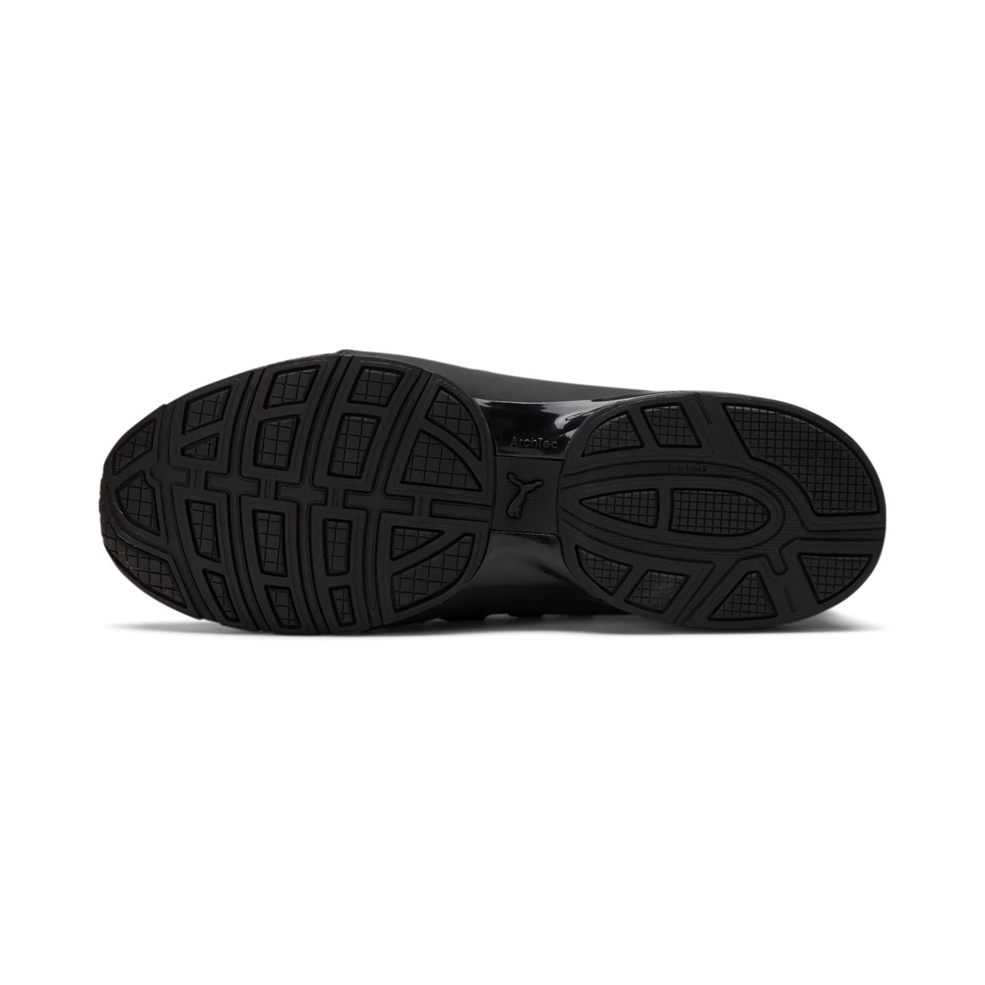 PUMA Axelion Perf Cross-Trainer męski, Puma Czarny Castlerock, 45 EU