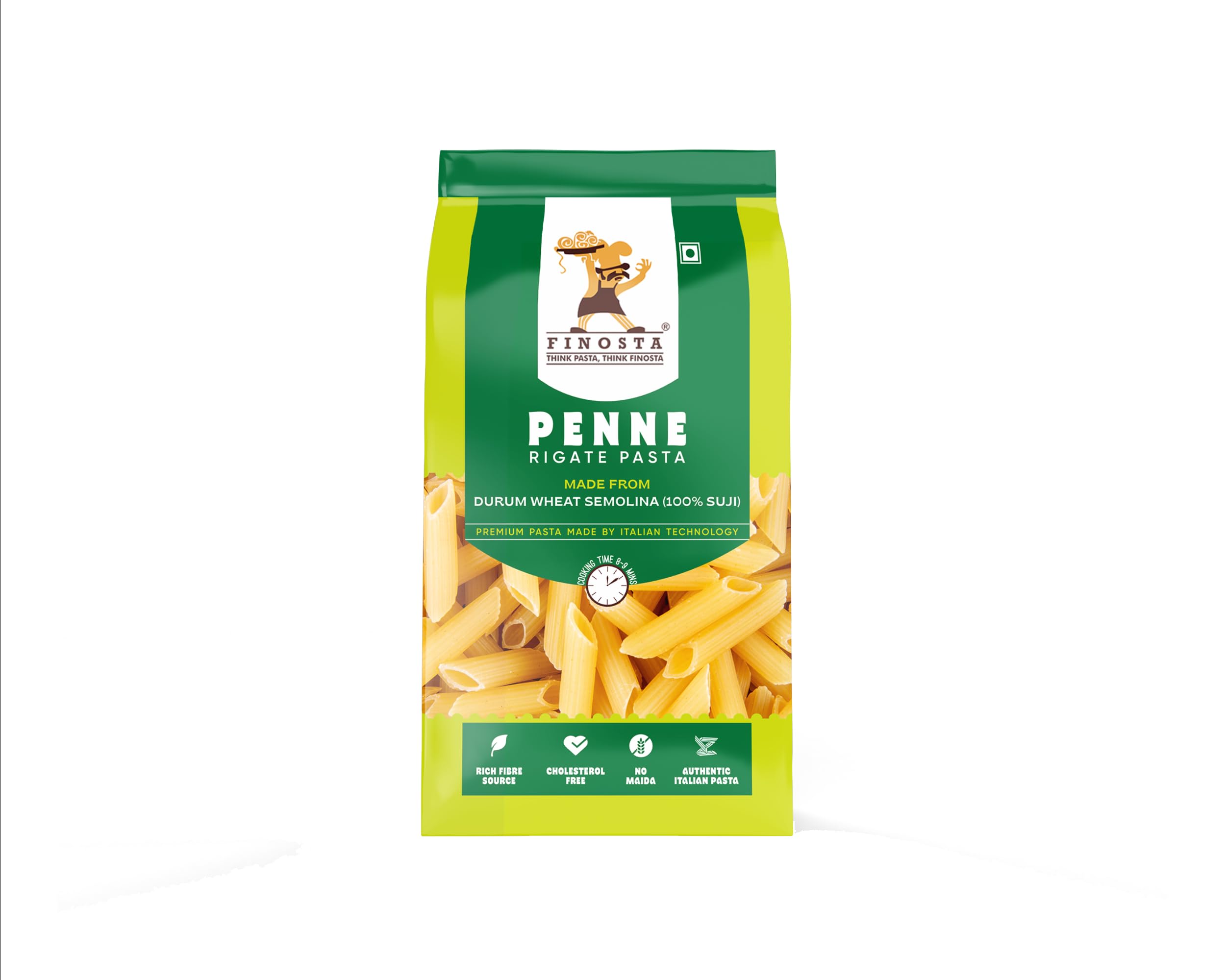 Finosta Fusilli and Penne Pasta Made of Durum Wheat Semolina, Easy to Cook | Tasty and Healthy | No Maida | Source of Fibre | Cholesterol Free | Vegetarian Pack of 2, 500g Each 4