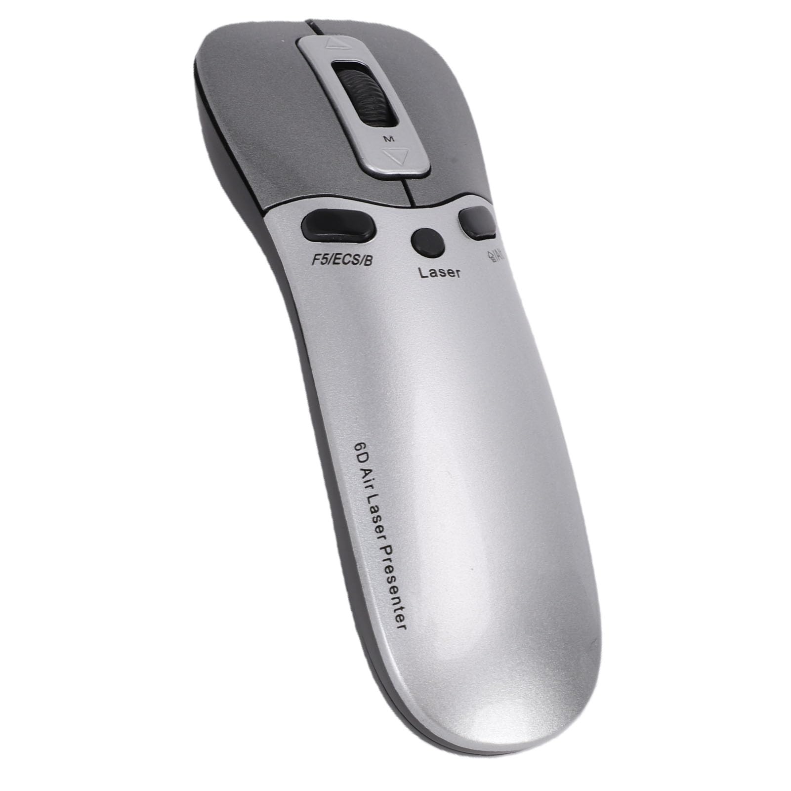 Air Mouse, Kabelloser Präsentationsklicker, Tragbare PPT-Fernbedienung für die Arbeit Am Computer, Laptop, Klassenzimmer, Reichweite Bis zu 15 Meter, Plug-and-Play