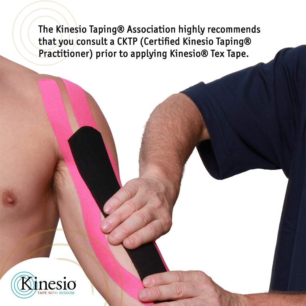 Kinesio Tex Gold FP (FingerPrint) Tape - Red - 2" x 16.4'