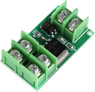 Tgoon Módulo de driver, Módulo FET Porta IO 3V 5V 12V 24V 36V PLC Interface Switch Placa de Controle para Controle de Velocidade do Motor para Motor