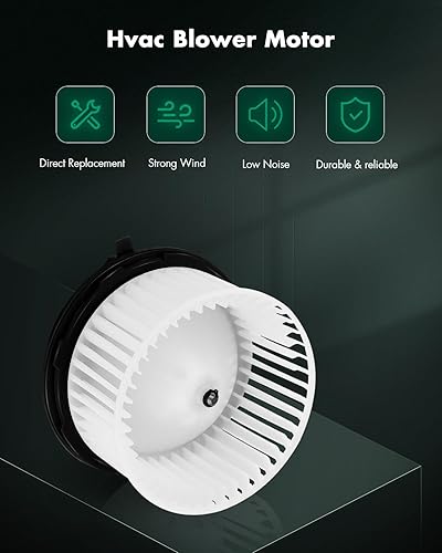 Vista 1542 de SCITOO 700188 Reemplazo del motor del ventilador HVAC con jaula de ventilador para Toyota Tacoma 2005-2015, reemplazo OE - 87103-04043, 87103-04044