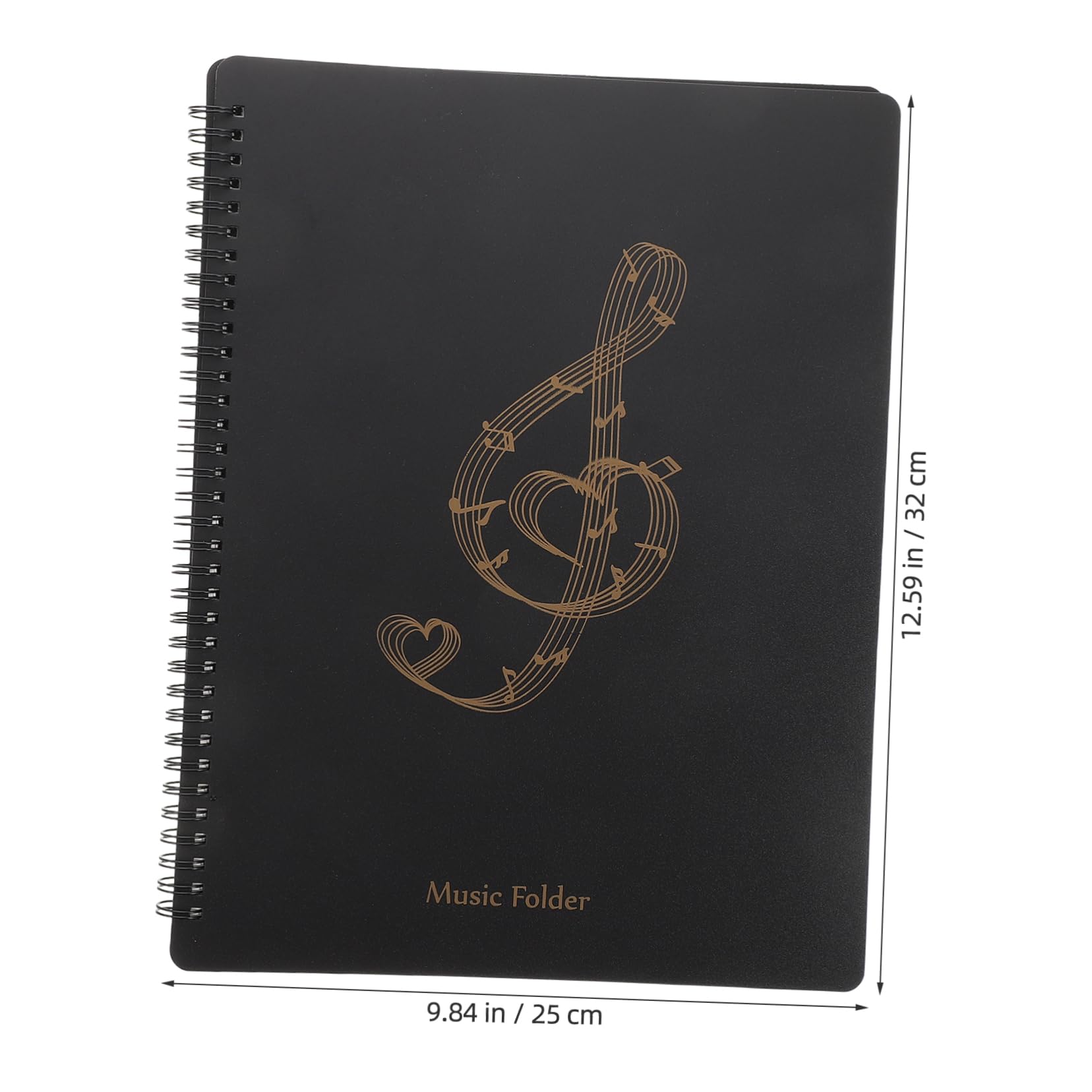 CORHAD 60-Pocket Music Binder Organizer for Orchestra Instruments A4 Size Music Sheet Folder Sleeves Document Storage Folder