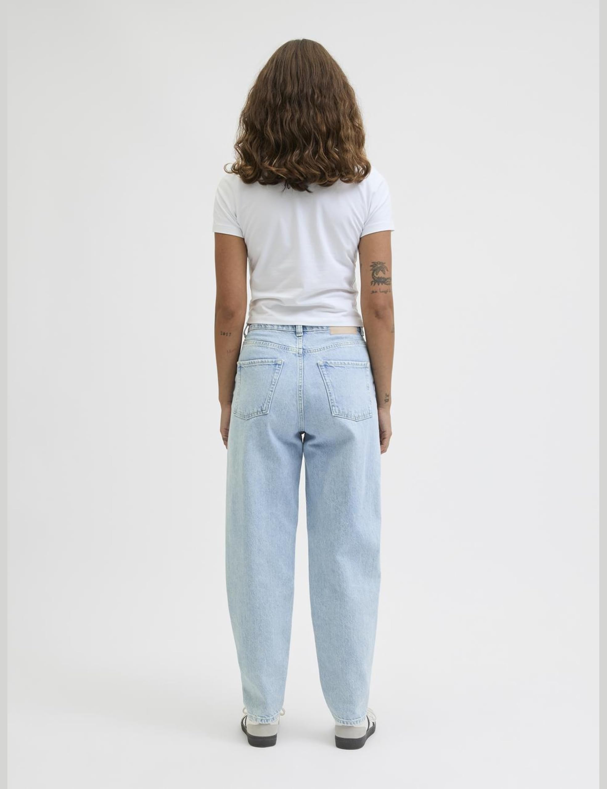 JJXX Jxlisbon Mom Hw Rr4010 Noos - Pantalons - Hose - Femme