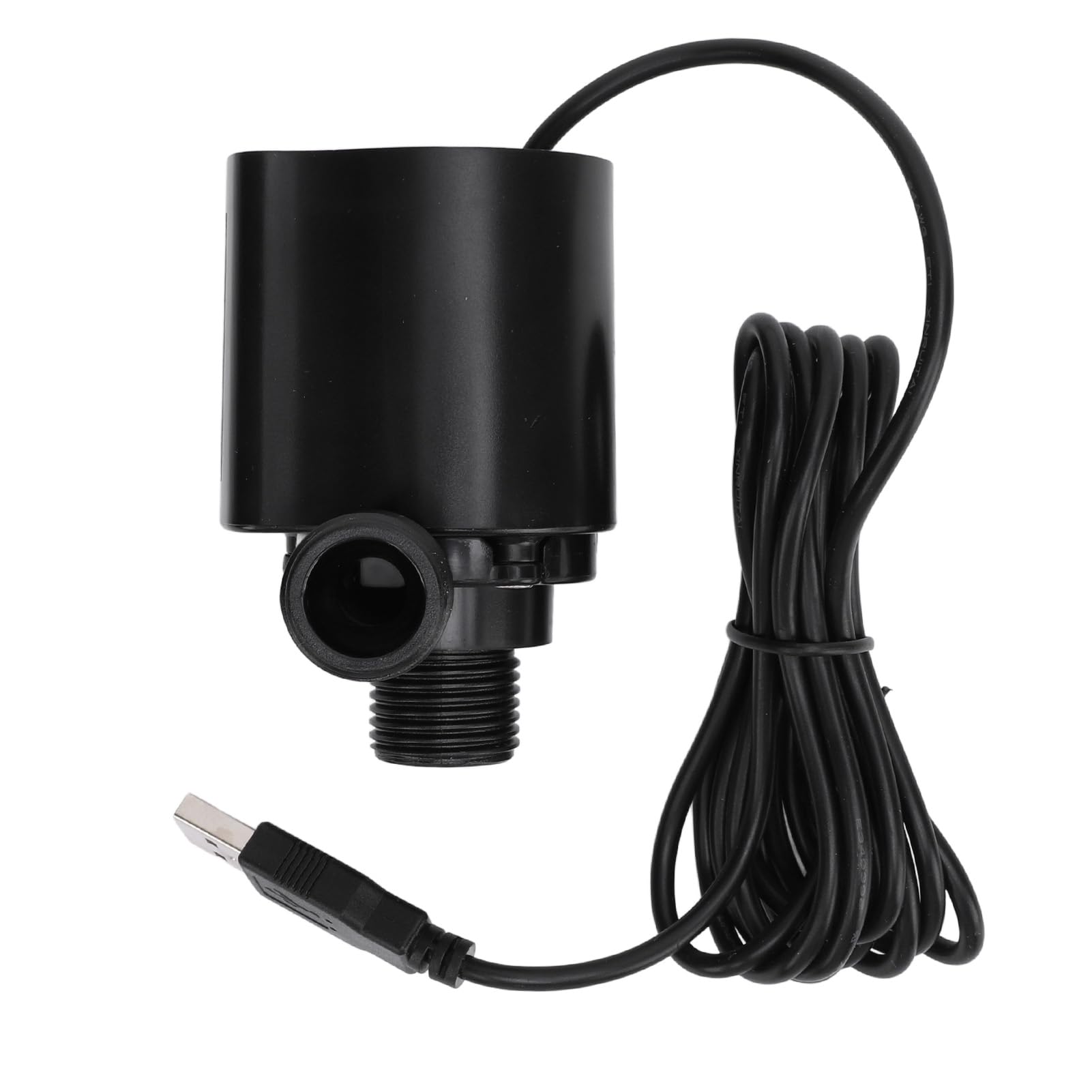 Zopsc Zatapialna pompa wodna DC 5 V 4 W, 500 lH, ultra cicha IP68, 180 cm, bezszczotkowa fontanna do stawu rybnego, akwarium, małego stawu, fontanny stołowej, hydroponiki