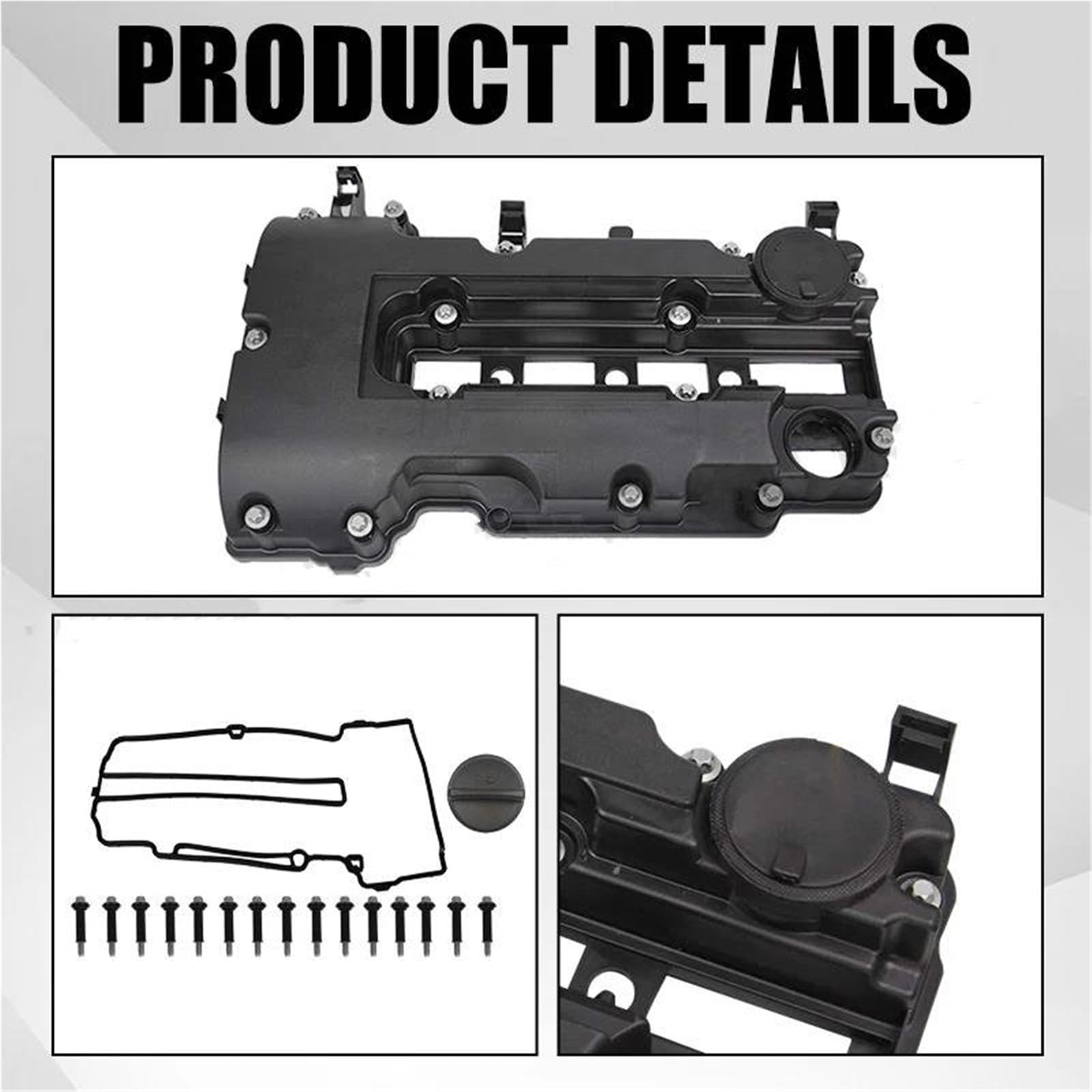 Coperchio Valvola Motore 55573746 Coperchio Valvola Motore Albero A Camme Per Cadillac ELR 1.4L 2014-2016 25198874 25198498 55561426 Punterie Valvola Motore