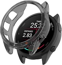 Garmin Forerunner 165 Case, Protective TPU Silicone Replacement Shockproof Unbreakable Protective Case Cover for Garmin Forerunner 165