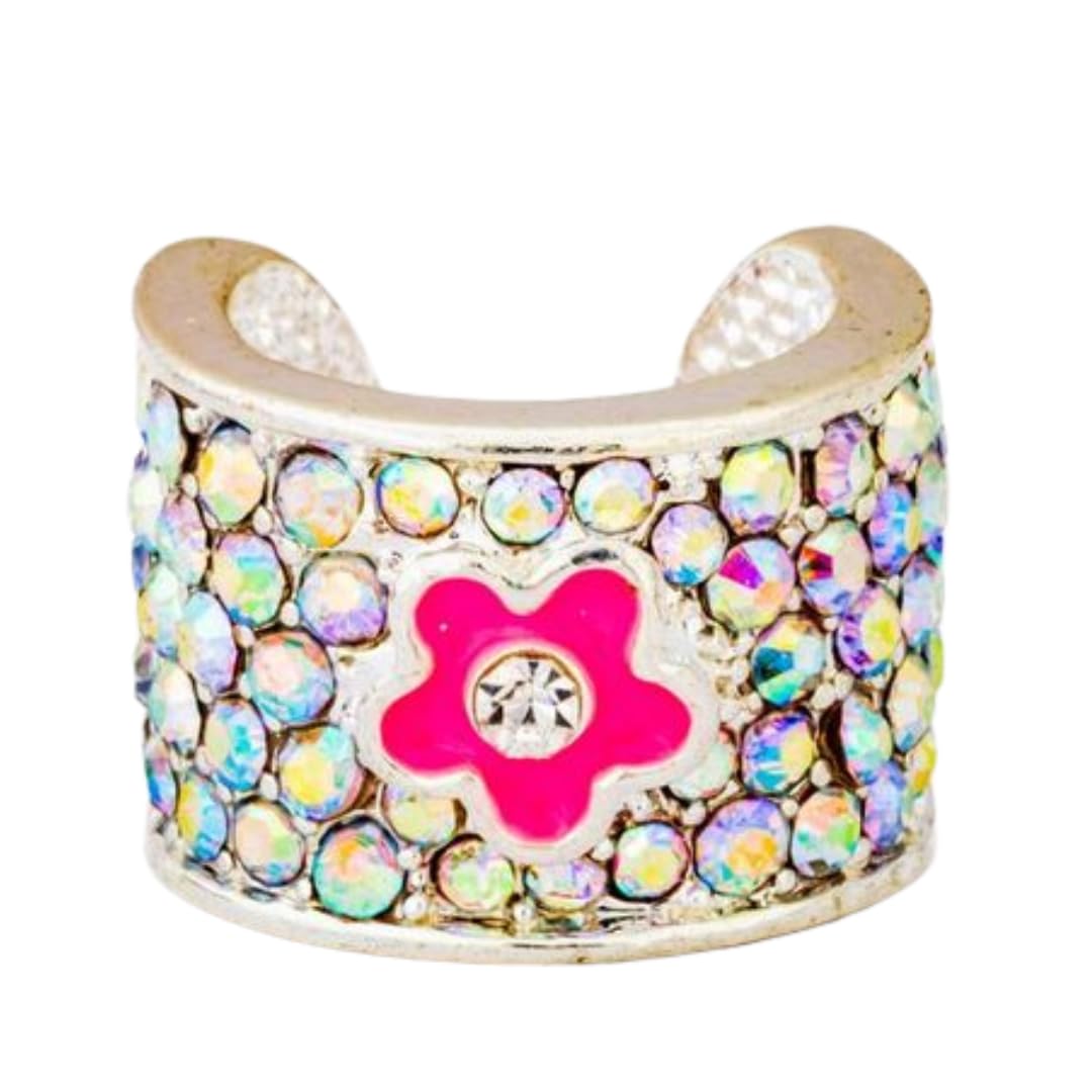 charMED Custom Stethoscope Charms - Pink Flower Charm - Gifts for Nurses, Doctors, Veterinarians, Technicians, Surgeons & Healthcare Professionals -