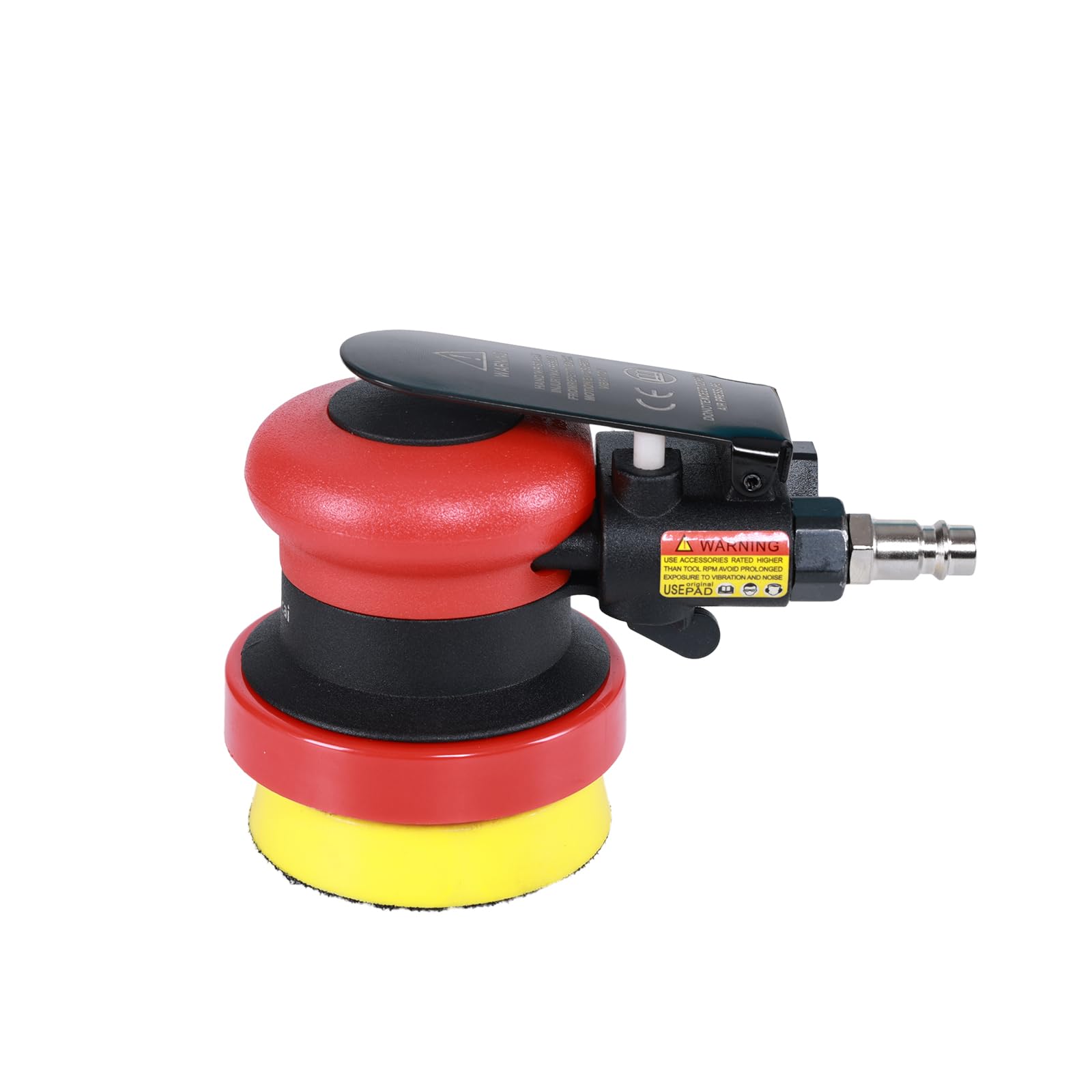 Levigatrice Compatta da 75mm (3"), Lucidatrice Professionale 12.000 Giri/min per Carrozzeria e Lucidatura Fari, Mini Levigatrice DA per Piccoli Progetti e Rifiniture di Precisione