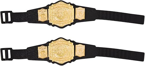 TNA Jakks - Juego de dos cinturones de figuras de acción de Tag Team Championship por TNA