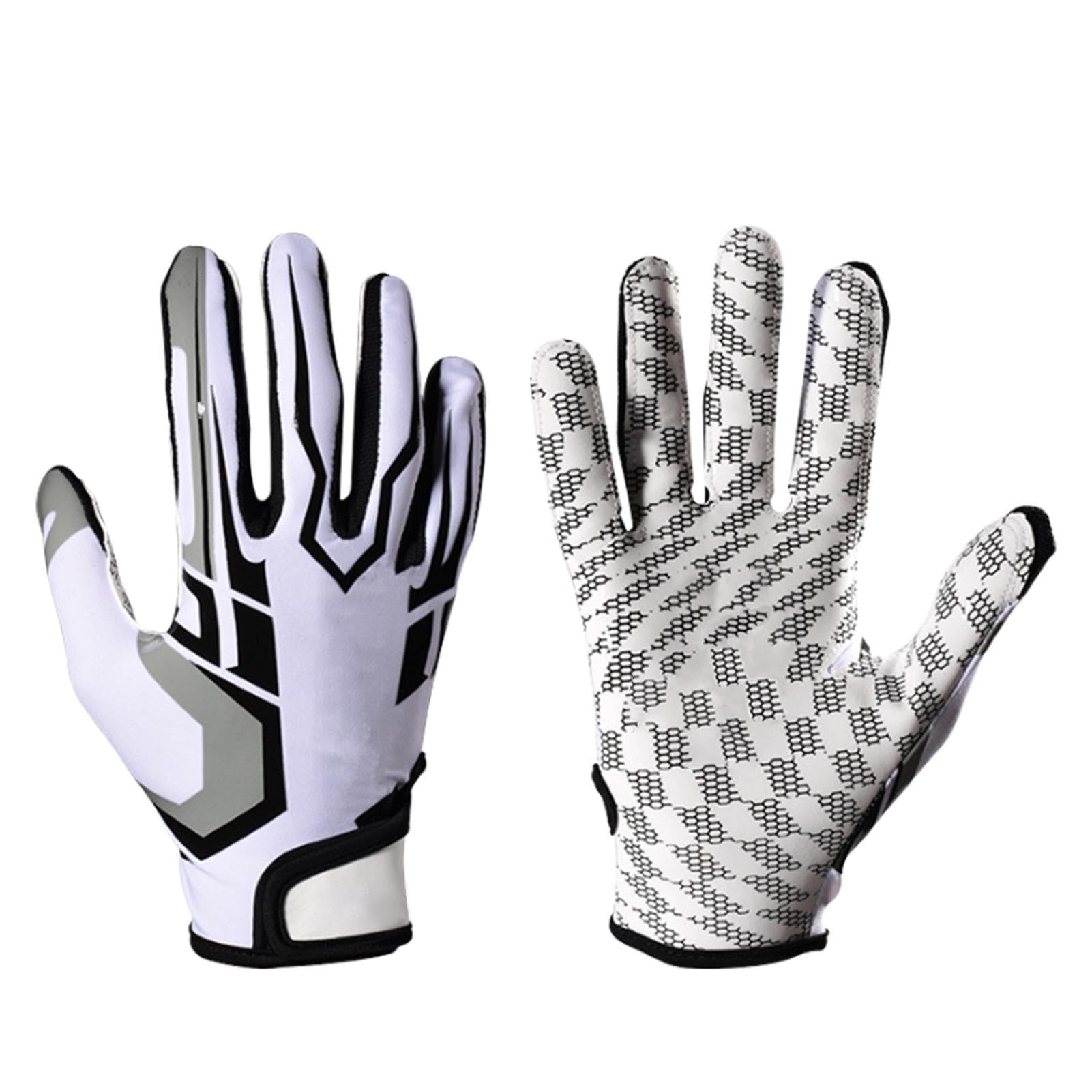 Générique Gants de frappeur pour Baseball,Gants de Baseball,Gants de frappeur antidérapants pour Hommes - Gants de Jeu de Baseball, Paume Super adhérente, Gants Respirants pour Baseball et Softball