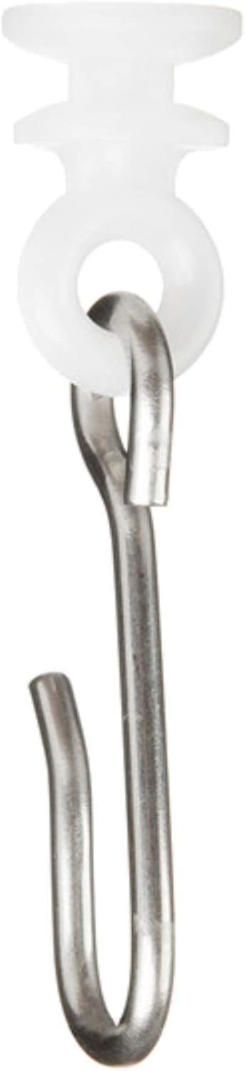 DMSE Wholesale Button Carrier with Stainless Steel Hook Carriers Glides Sliders Slide, and Rollers (1000 Pack)