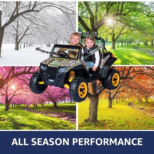 Image of Peg Perego Official 12 Volt Replacement Battery for Ride on Toys. All Season Performance. Works with John Deere, Polaris, and Case IH licensed Peg Perego Ride on Toys