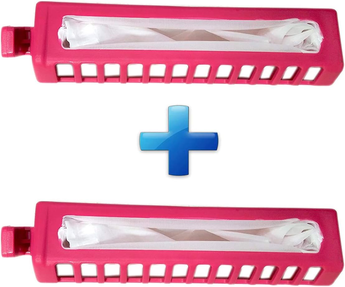 Maharaja Best Whirlpool Washing Machine Compatible Semi Automatic Filter Dust Lint Bag Waste Collector Net set of 2 piece