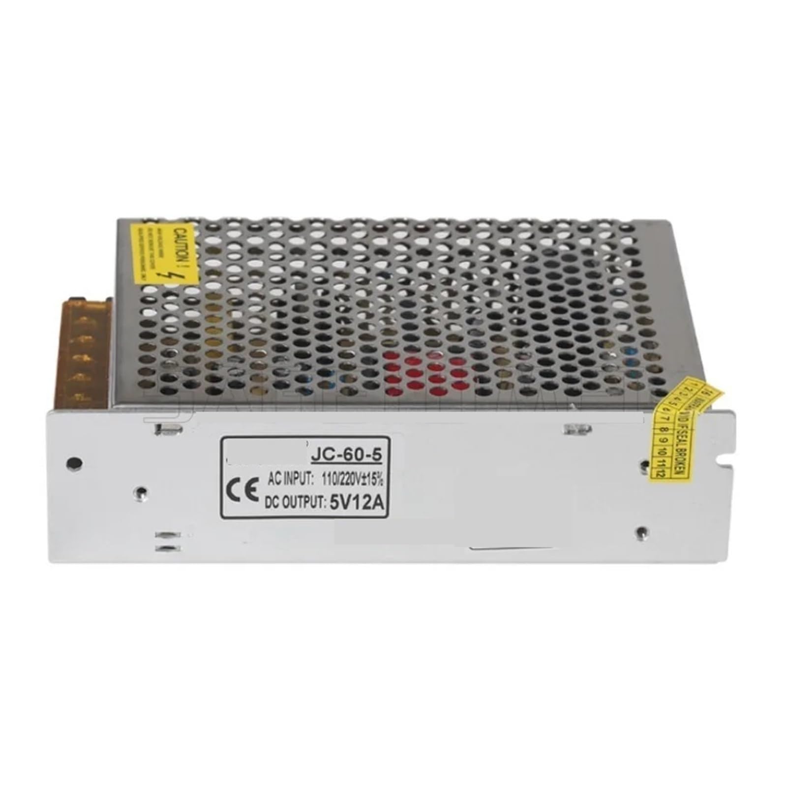 LEOTNNDQ Power Adapter Lighting Transformer AC100V-240V To DC5V 12A Switching Power Supply 60W Driver