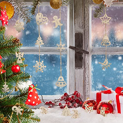 LIHAO Decorazioni Albero di Natale 100pz Ciondoli