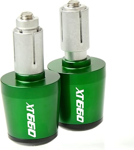 Motorcycle Motorcycle Accessories 78" 22MM Handlebar Hand Grips Handle Bar End Cap for XT660 XT 660 1984-1986 1985 1987 1988 Handle end (Color