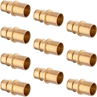 EFIELD Pex A Expansion Brass Fittings 1/2"x 1/2" Male Sweat Adapter(Inside the Copper Pipe), F1960 (Pack of 10)