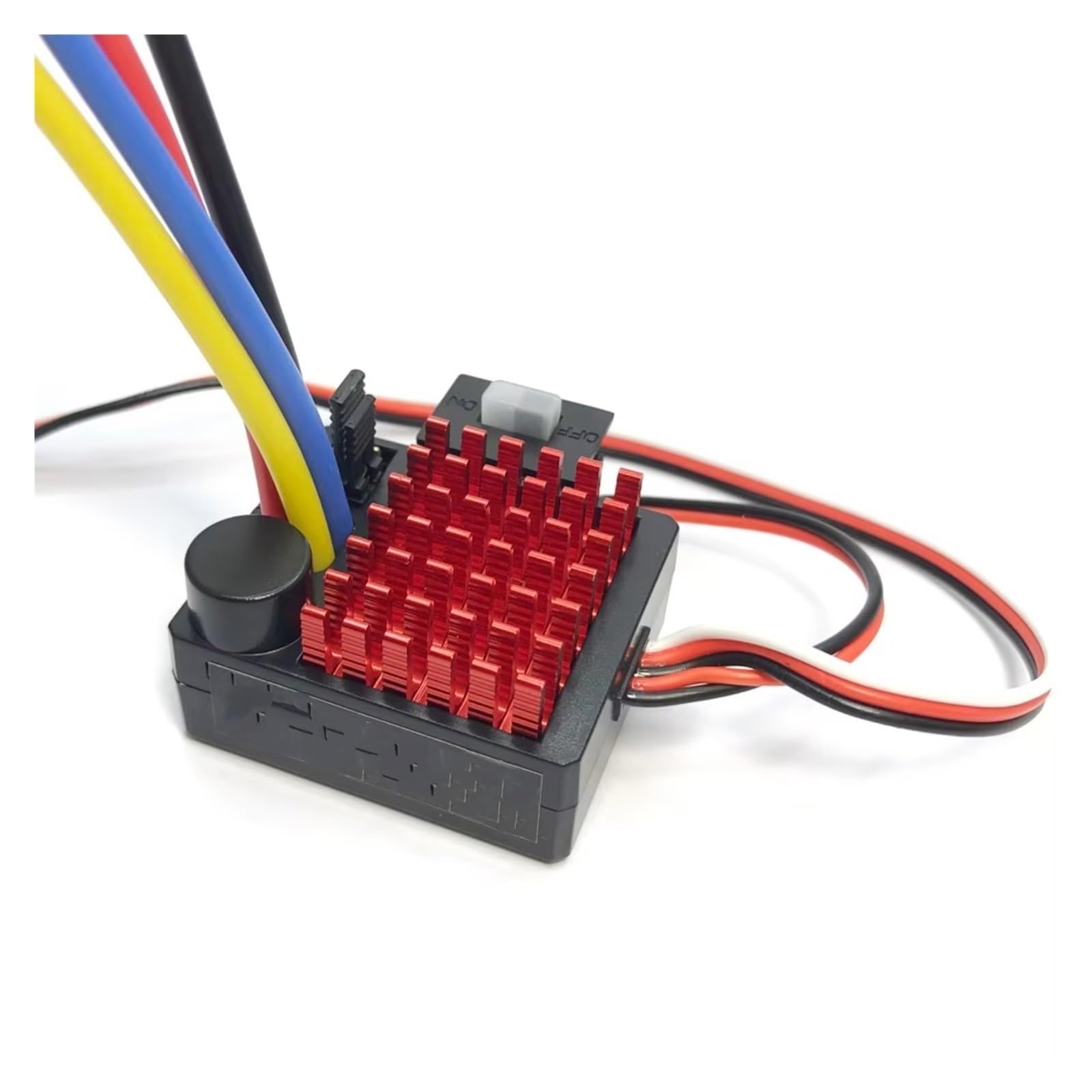 ESC RC Per Traxxas Per TRX4 Per TRX6 D90 Per Redcat 1/10 YSIDO YS-60A-RTR 60A Regolatore Di Velocità Elettrico ESC Con Spazzole 6V/3A BEC RC Auto Cingolato Camion(YS-60A-RTR T Plug)