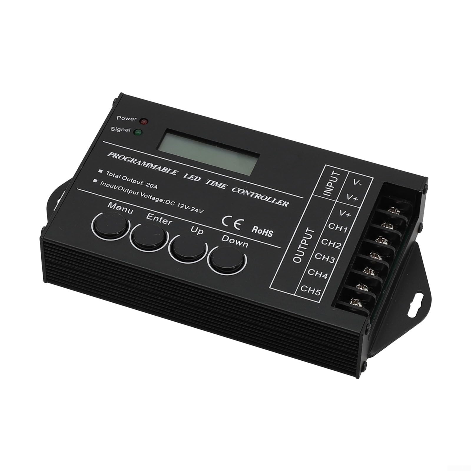 TC420 Minuteur programmable pour éclairage d'aquarium à LED Version standard avec écran