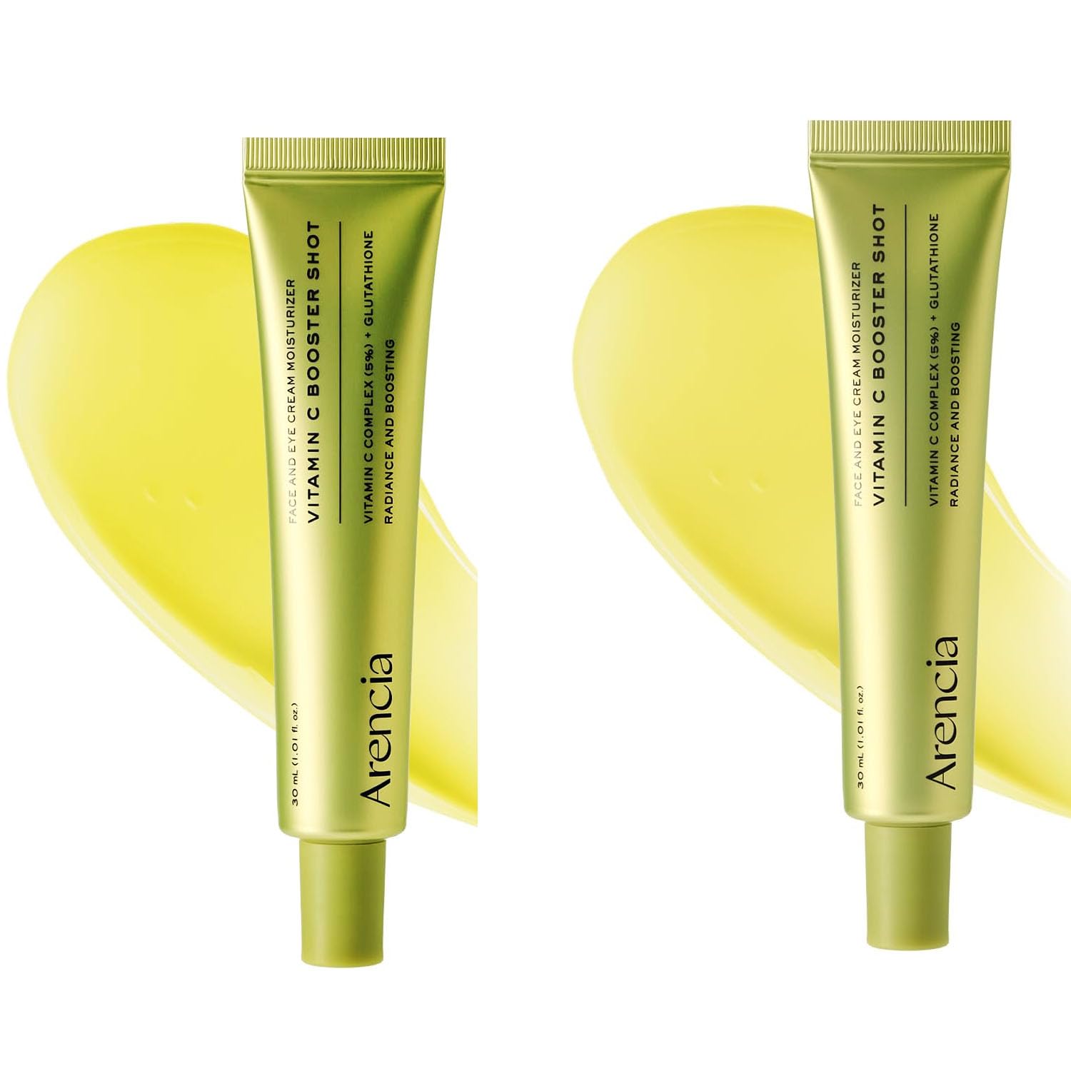 Vitamin C Booster Serum (2er Pack) – Mit Glutathion, Niacinamid & Vitamin E – Aufhellendes Gesichtsserum für strahlende Haut – 2 x 30 ml