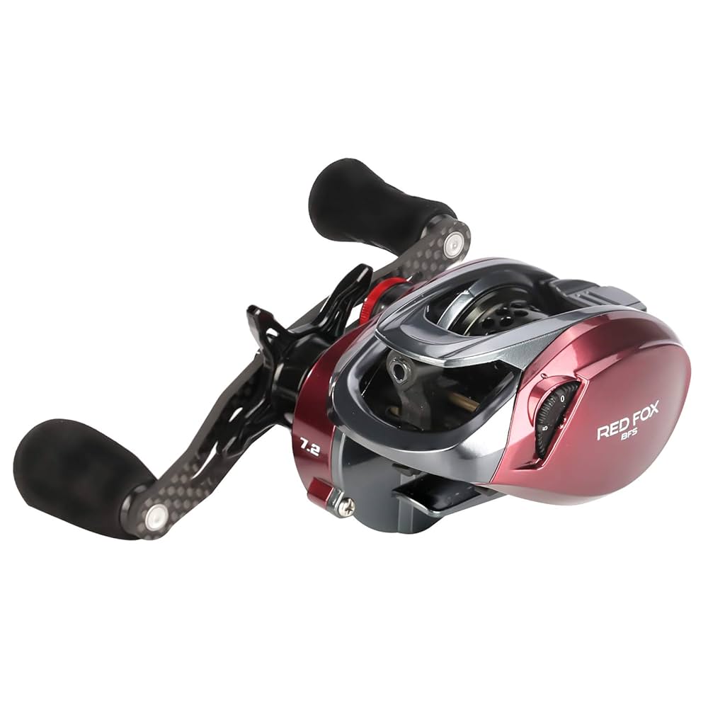 CAST ベイトリール 赤 KASTKING Kastking Spartacus II Baitcasting reel Fire Engine